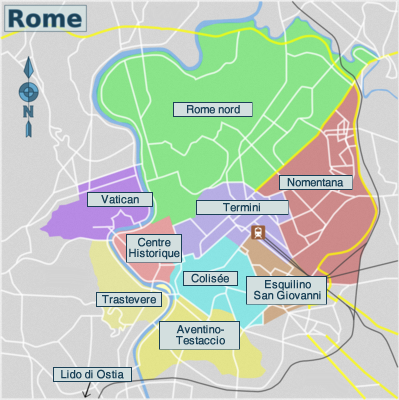 Carte de Rome